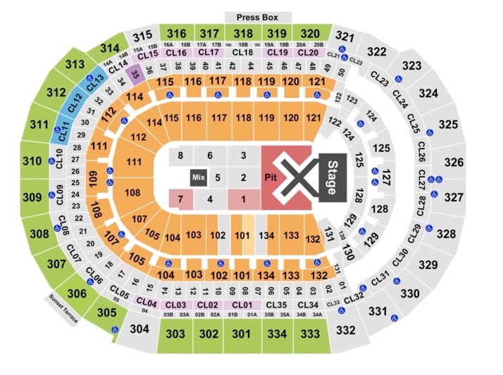 Where To Find FLA Live Arena Premium Seating And Club Options